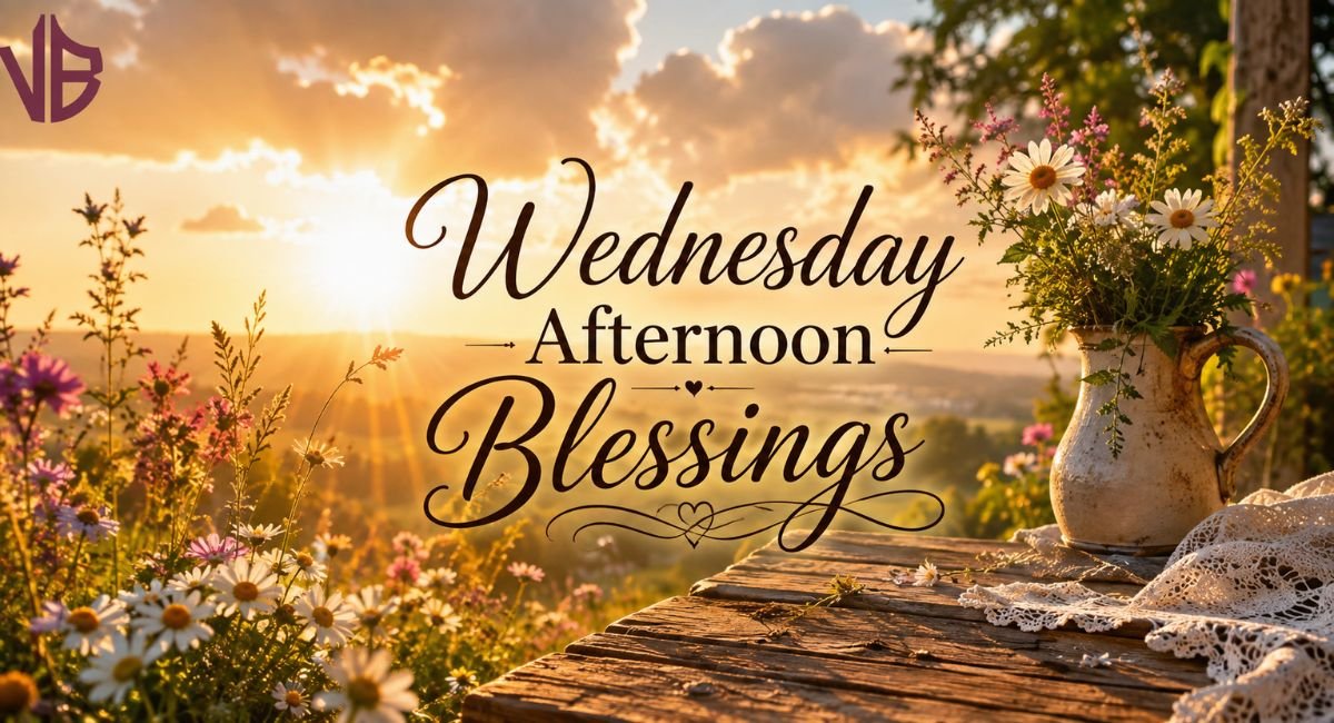 110+ Beautiful Wednesday Afternoon Blessings, Quotes & Prayers