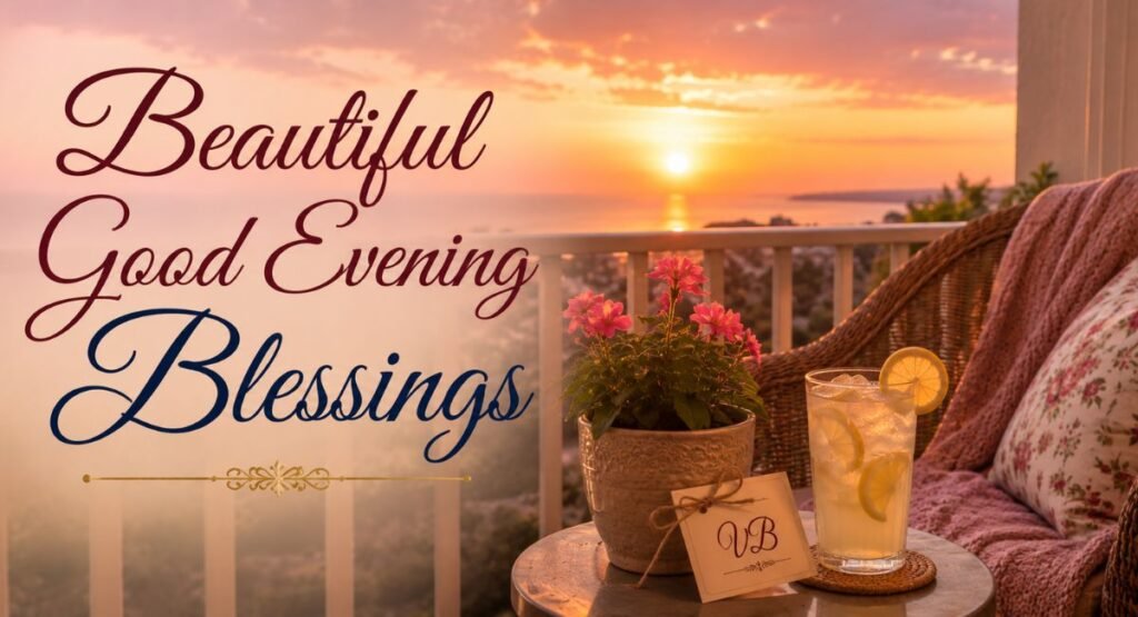 Beautiful Good Evening Blessings and Wishes