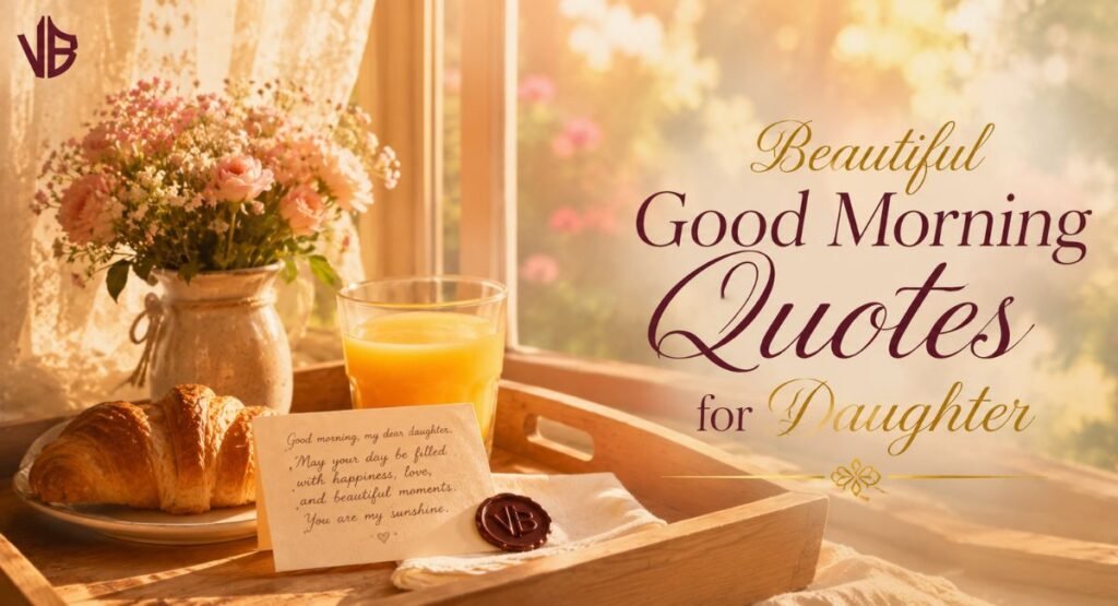 Beautiful Good Morning Quotes for Daughter