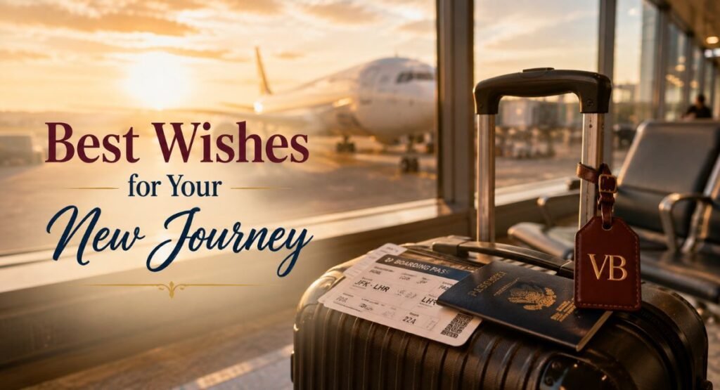 Best Wishes for Moving, Traveling, or Starting Somewhere New