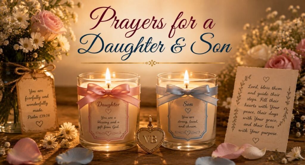 Birthday Prayers for a Daughter and Son