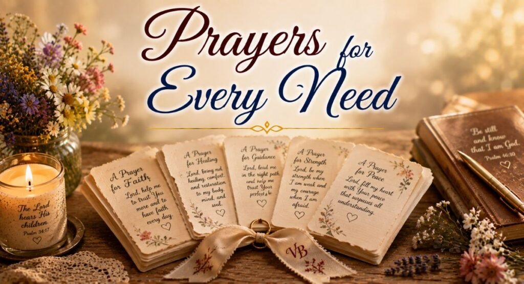 Birthday Prayers for Myself for Every Need