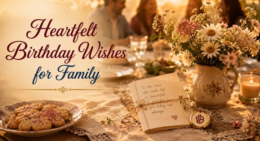 Birthday Wishes For Family