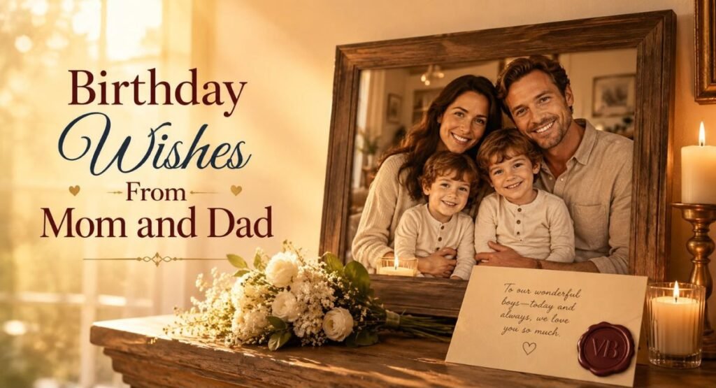 Birthday Wishes for Twin Brothers From Mom and Dad