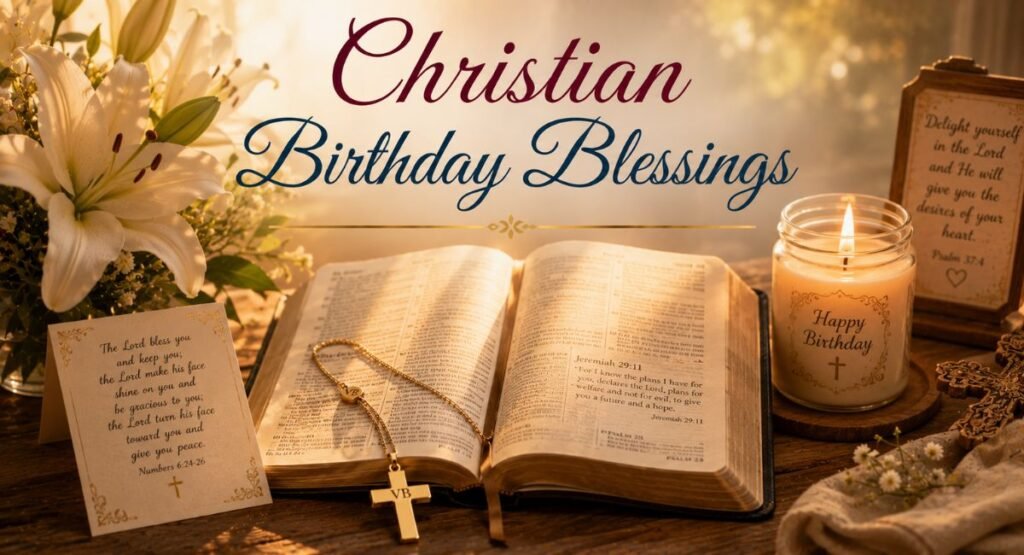 Christian Birthday Blessings and Wishes