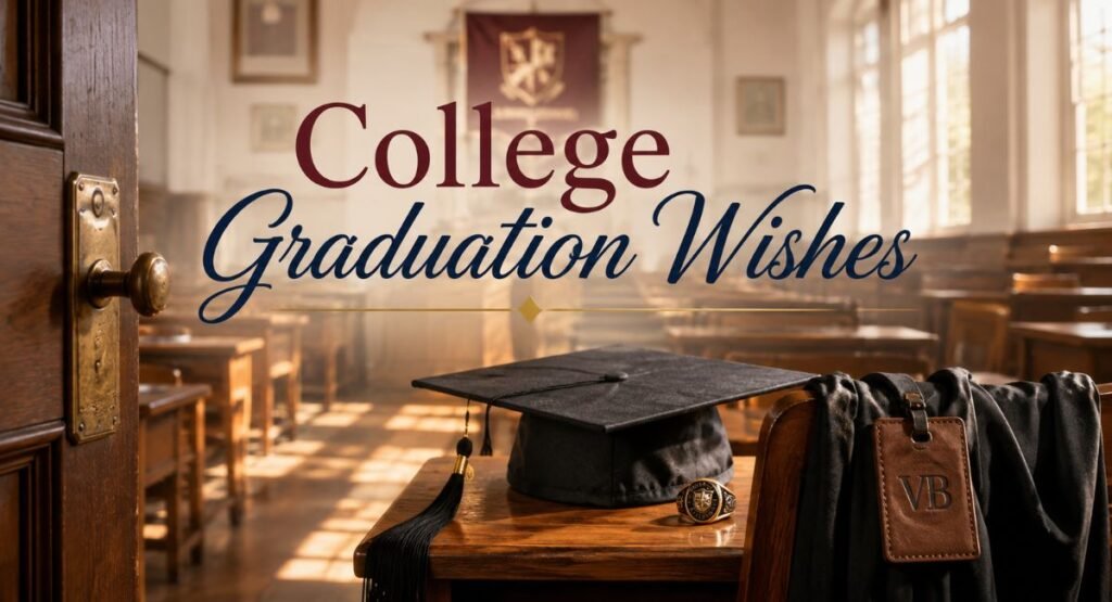College and University Graduation Wishes for Myself
