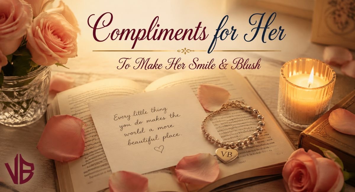 Compliments for Her to Make Her Smile, Blush & Feel Special