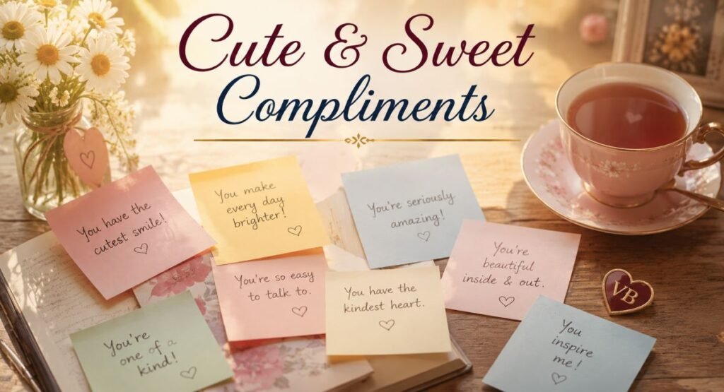Cute and Sweet Compliments for Her