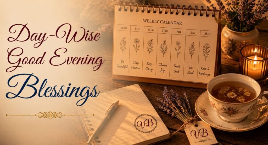 Day-Wise Good Evening Blessings