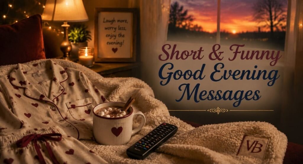 Funny Good Evening Messages to Make Someone Smile