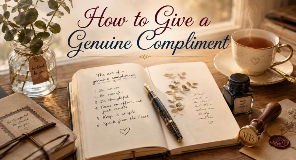 Give a Compliment That Feels Genuine