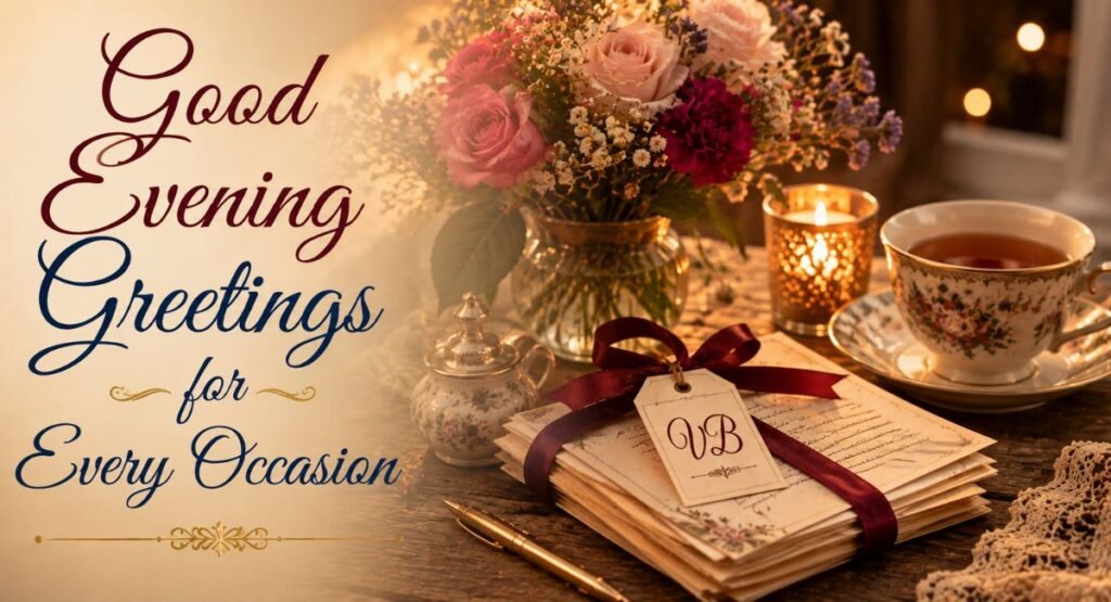 Good Evening Greetings and Messages for Every Occasion