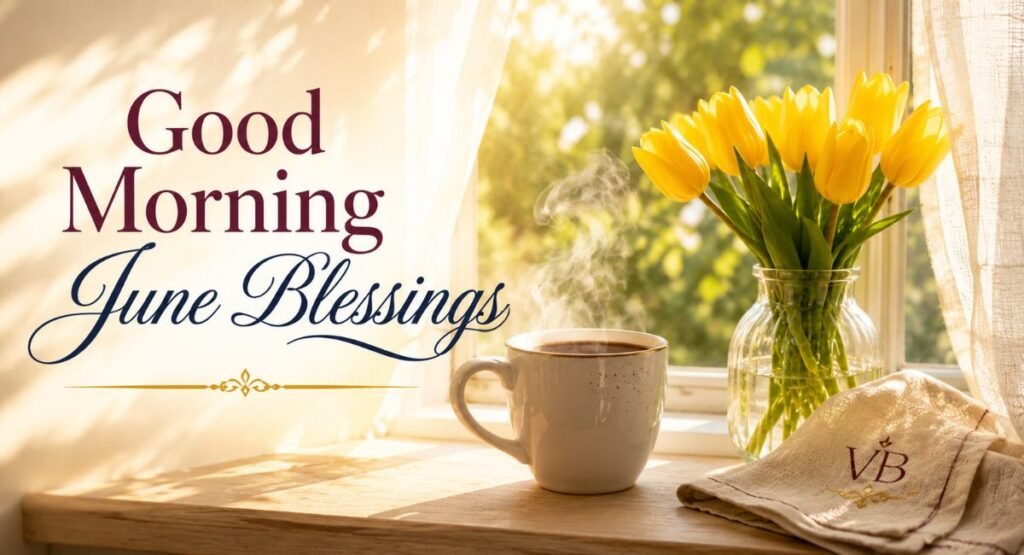 Good Morning June Blessings and Messages