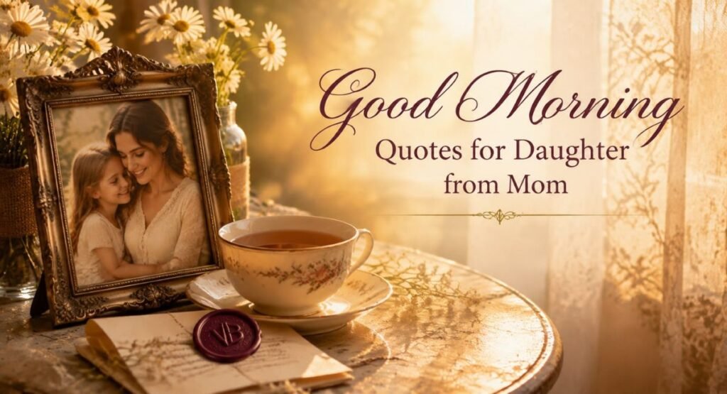 Good Morning Quotes for Daughter from Mom