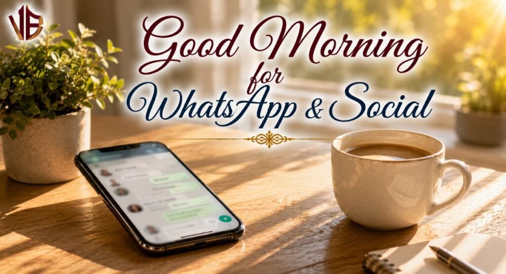Good Morning Texts for WhatsApp and Social Media