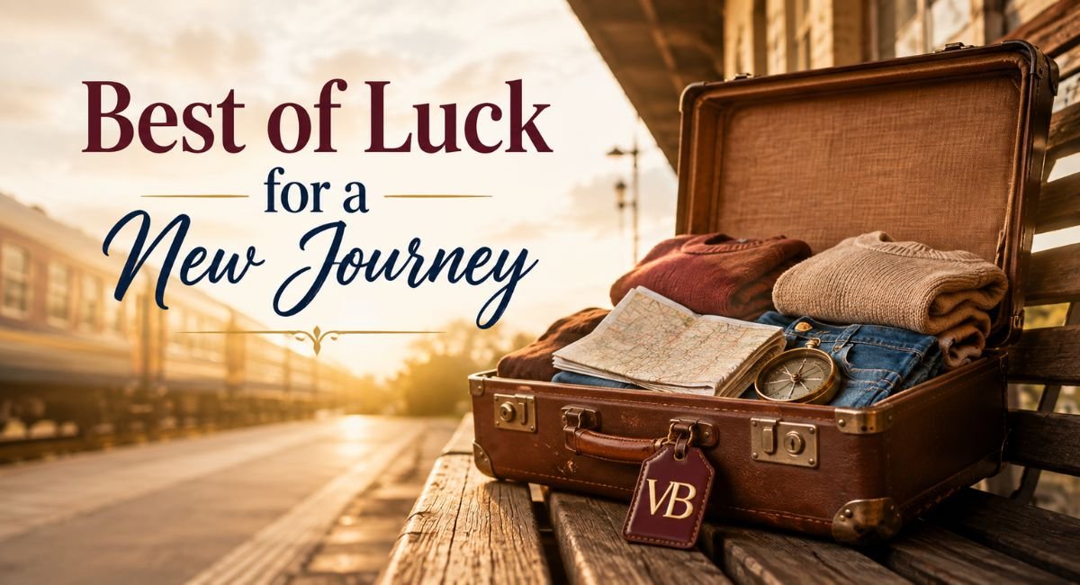 Good Luck To Your Next Journey