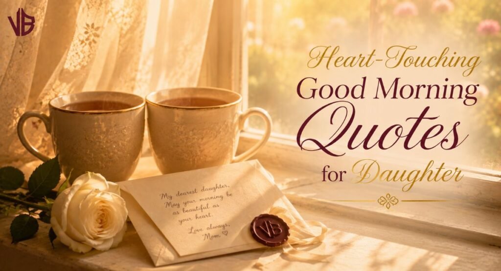 Heart-Touching Good Morning Quotes for Daughter
