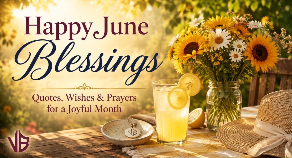 June Blessings Quote