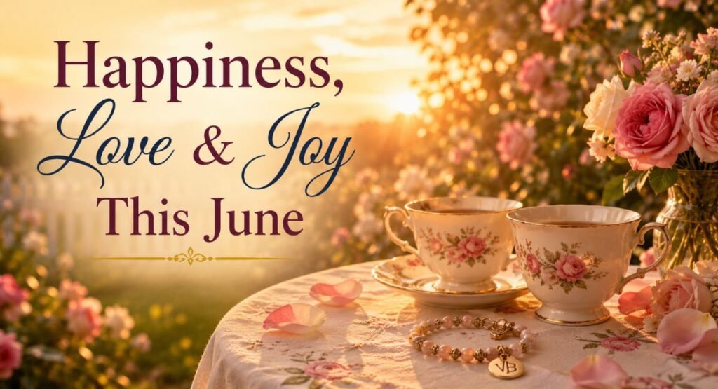 June Wishes for Happiness, Love and Joy