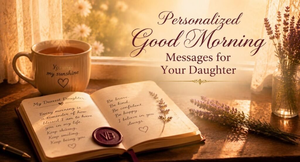 Personalized Good Morning Messages for Your Daughter
