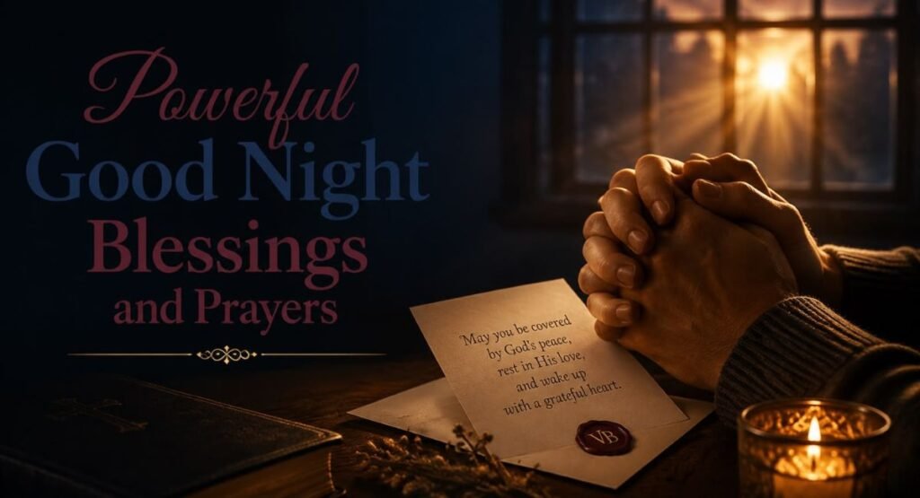Powerful Good Night Blessings and Prayers
