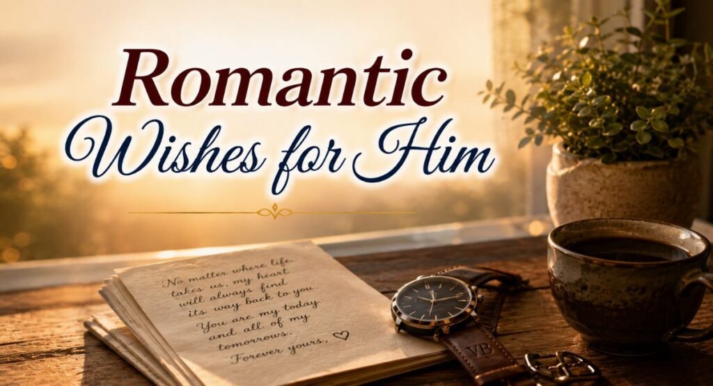 Romantic New Month Wishes for Him
