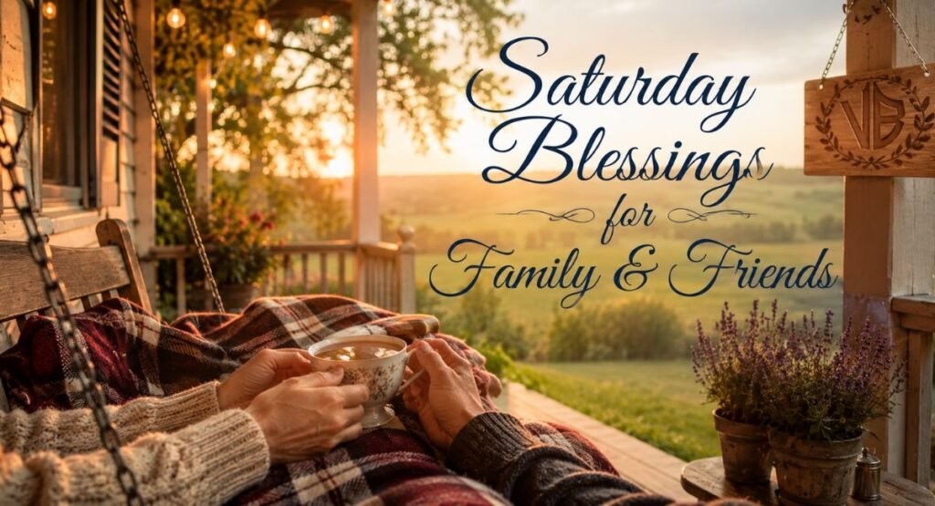 Saturday Blessings for Family and Friends