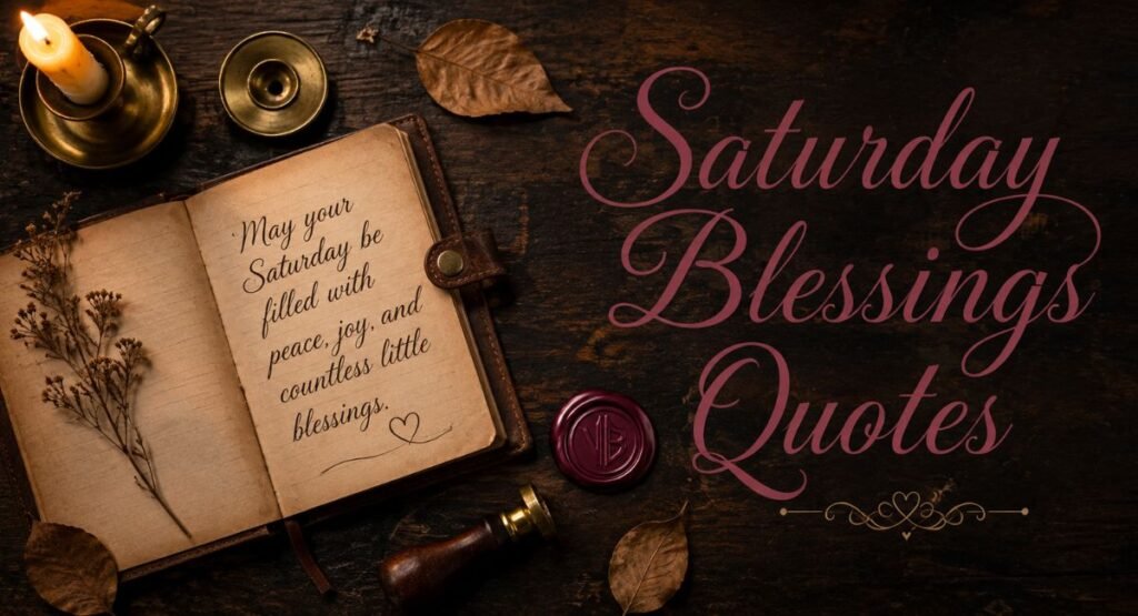 Saturday Blessings Quotes