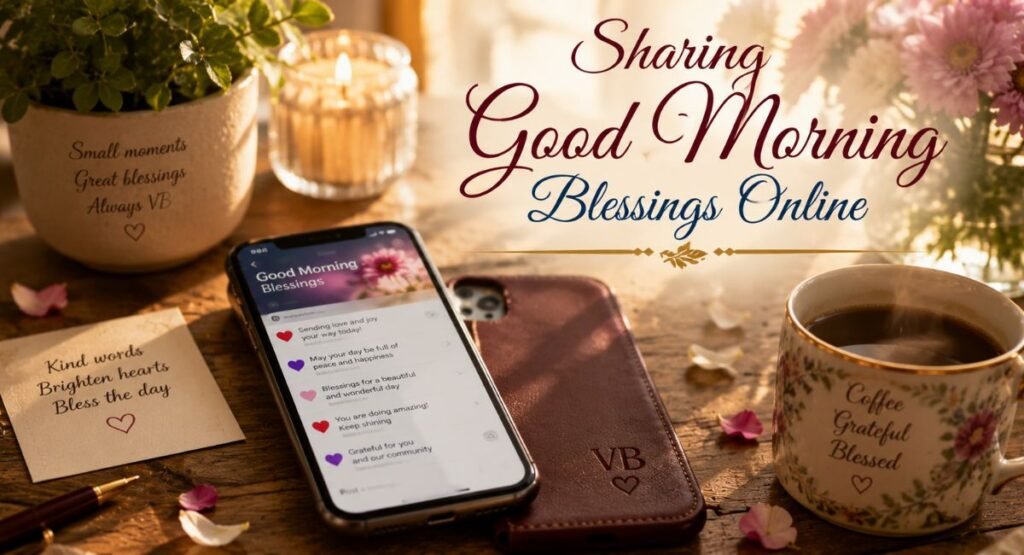 Share Good Morning Blessings on WhatsApp, Facebook & Instagram