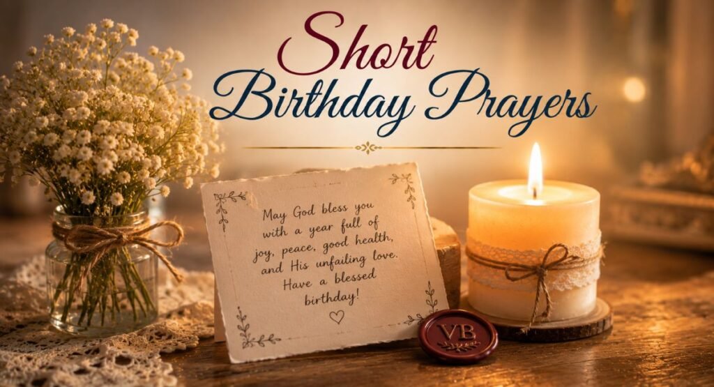 Short Birthday Prayers for a Special Day