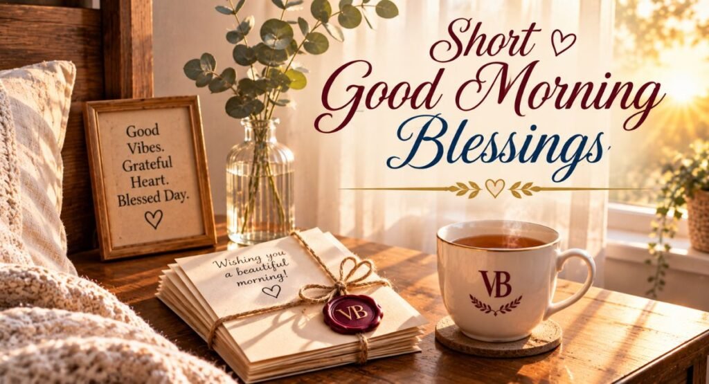 Short Good Morning Blessings and Wishes
