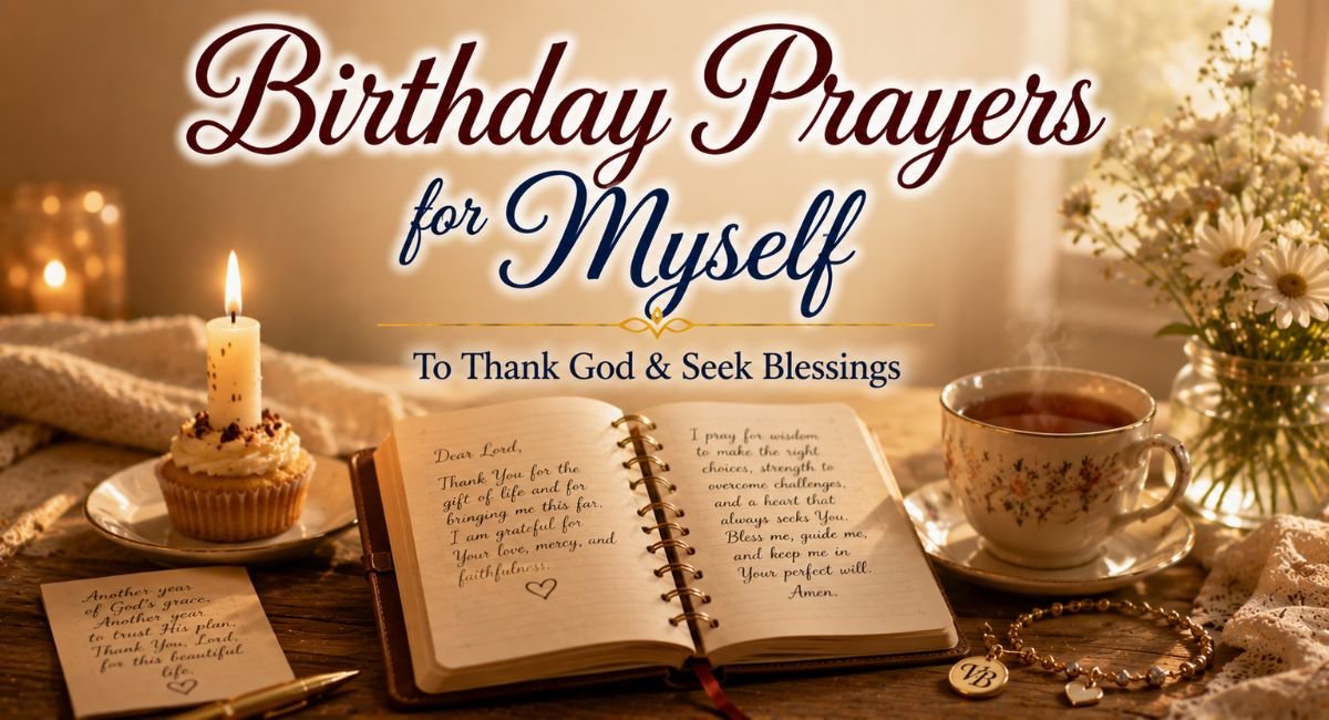 Touching Birthday Prayer For Myself